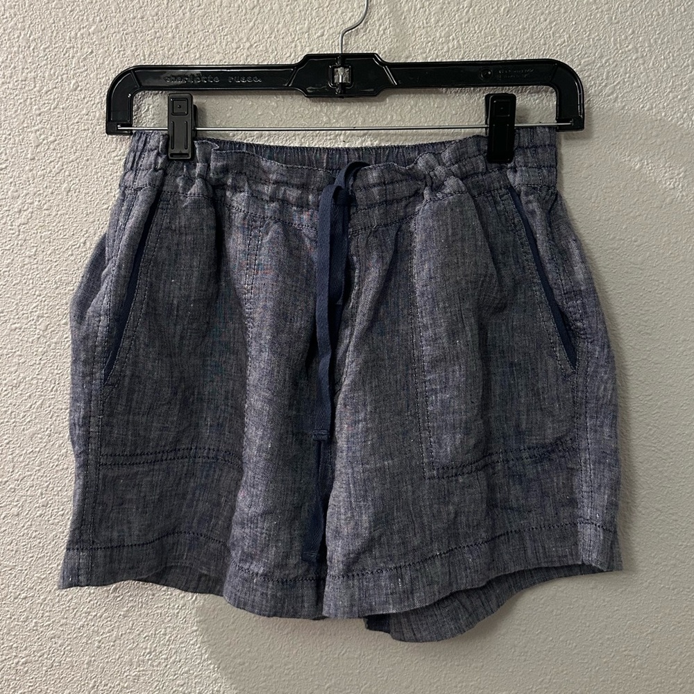 Caslon 100% linen shorts